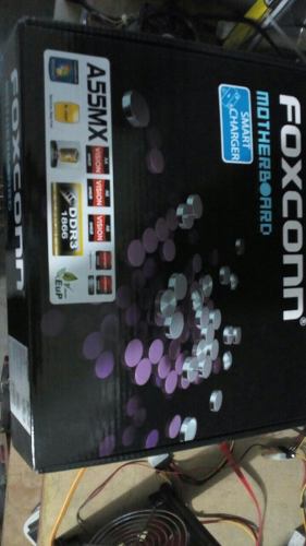Tarjeta Madre Foxconn A55mx Socket Fm1 +procesador A