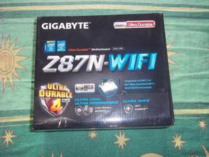 Tarjeta Madre Gigabyte Z87n-wifi Socket  - Nueva