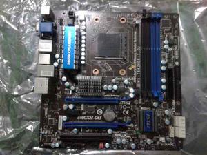 Tarjeta Madre Msi 890gxm-g65 (no Trae Backplate)