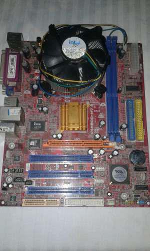 Tarjeta Madre Y Procesador Pentium 3.0ghz Ddr