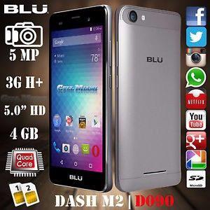Blu Dash M2, Memoria Interna 4 Gb, Camara 5 Mp