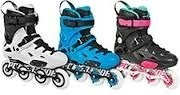 Patines En Linea Ajustables Talla 30 A 36