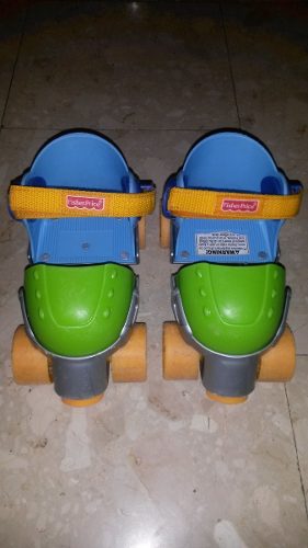 Patines Fisher-price 4 Ruedas (ajustables Talla 22 A 30)