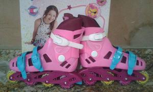 Patines Lineales En Linea Soy Luna Original N° 36.