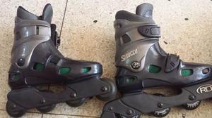 Patines Lineales Sirocco Rb Talla 6, Sin Correas
