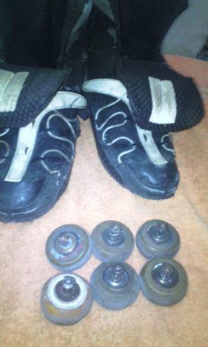 Ruedas, Tornillos, Rolinereras Y Botas, Patines Agresivos