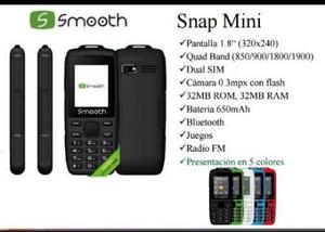 Telefono Celular Basico Mini Smooth Snap