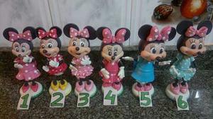 Adornos Masa Flexible Para Tortas Minnie