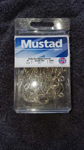 Anzuelo Mustad #6