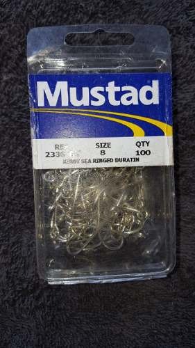 Anzuelo Mustad N8