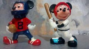 Disney Figuras De Micky Y Mini Mause (precio Es Por Las 4)
