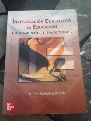 Investigación Cualitativa En Educación.