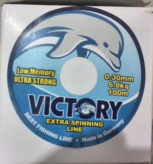 Nylon De Pesca Victory 0.30 Mm 100m Made In Germany