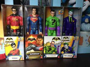 Super Héroes Super Man Robin Batman Mattel Original 30 Cm