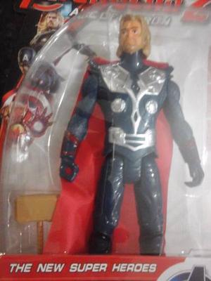 Thor Hulk Iroman Capitán América Vengadores Avengers 21 Cm