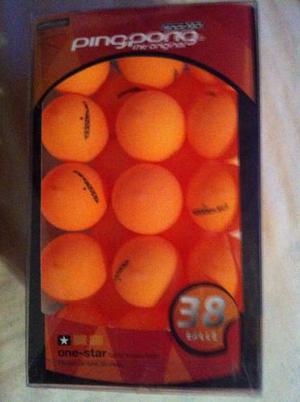 Caja De Pelotas Marca Ping Pong 40mm