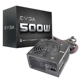 Fuente De Poder 500w Evga 500 W1 Certificada 80 Plus