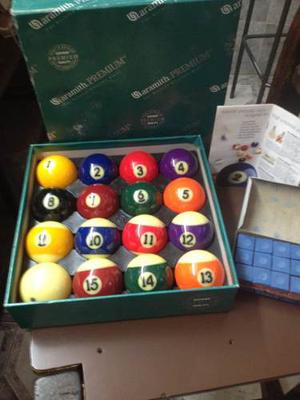 Pelotas De Pool Marca Aramith Premium