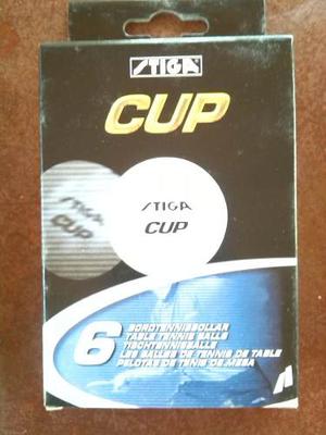 Pelotas Stiga Cup (caja De 6 Unidades)