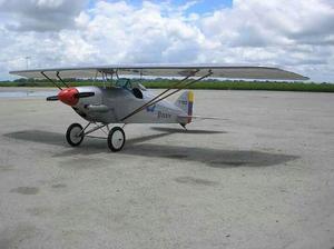 Avión Ala Alta Modelo Parone, Motor 46 Ax.