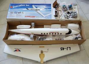 Avion Aeromodelismo Modelo Executive Jet Kit Hobby-lobby