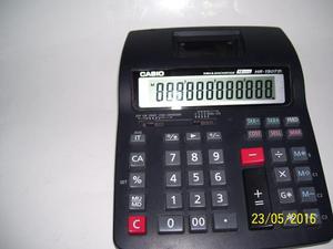 Calculadora Casio Usada 12 Digitos Impresora Incorporada