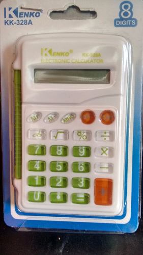 Calculadora De Bolsillo Kenko 8 Digitos Mod. Kk 328a