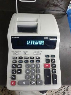 Calculadora De Escritorio Casio Dr-120tm