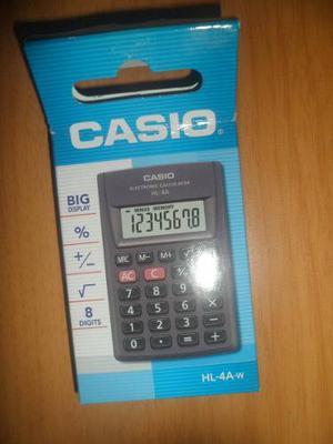 Calculadora H4-w Casio De Bolsillo