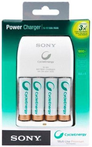 Cargador De Pilas Sony Aa Y Aaa