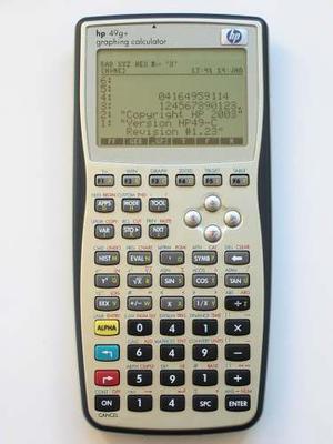Hewlett-packard Hp-49g+ Calculadora Hp Usada Excelente Estad