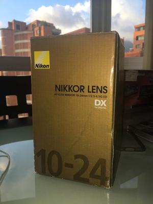 Lente Nikon Gran Angular Dx Af-s mm F/g Ed