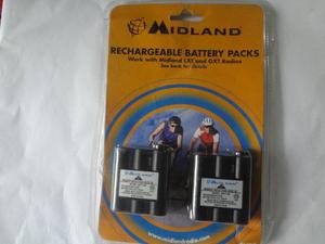 Baterias Midland Batt-5r Originales Para Radios Lxt Y Gxt