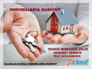 INMOBILIARIA DUMONT POR SI DESEA VENDER SU CASA,APARTAMENTO