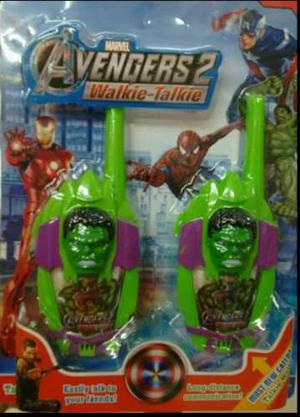 Walkie Tokie Avengers2 Para Niños Boquitoquis
