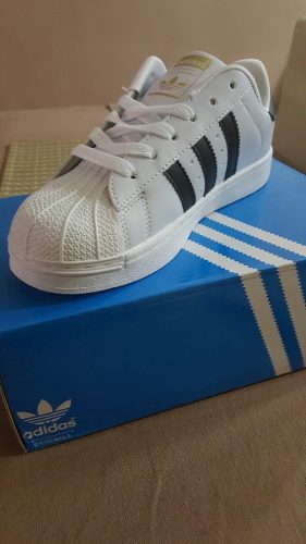 Adidas Super Star White Black Aaa