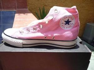 Botines Converse Rosados, A Los Tobillos, Unisex, Clásicos