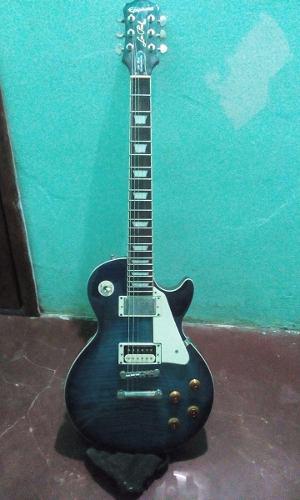 Epiphone Les Paul Standard Plus Top Pro Transblue