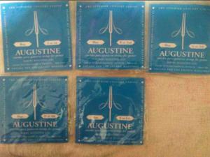 Set De 5 Cuerdas Nylon Augustine Guitarra Clasica