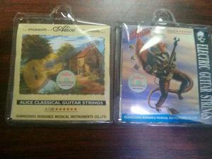 Vendo Cuerdas De Guitarra Eléctricas Y Acustica