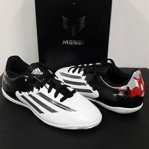 Zapatos De Futbol Sala Adidas Messi Pibe De Barr A 38