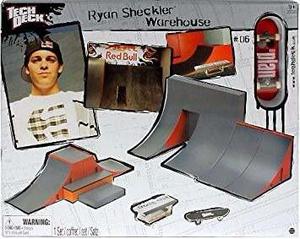 Mini Skate Park Tech Deck Rampa Ryan Sheckler Warehouse #06