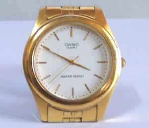Reloj Casio Original Dorado  Mtp- Poco Uso