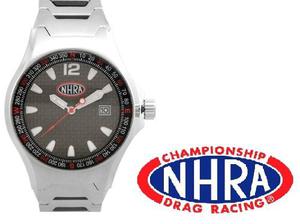 Reloj Racing De Pulsera Hombre Acero Metal Nhra