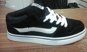 Zapatos Vans Negro Raya Blanca, 40, Somos Tienda, Jp