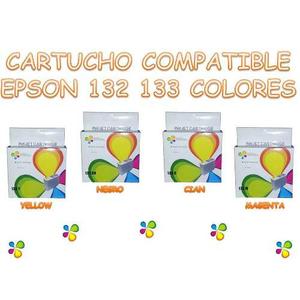 Cartucho Compatible Epson 133n Tx130 T22 Tx Bagc
