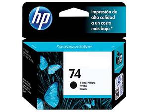 Cartucho Hp 74 Negro Cb336wl Original Y Vigente