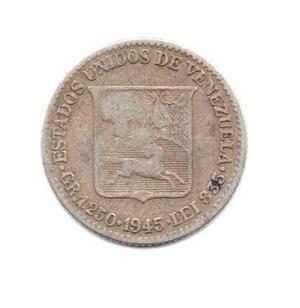 Moneda De 1/4 Bolivar (medio) 