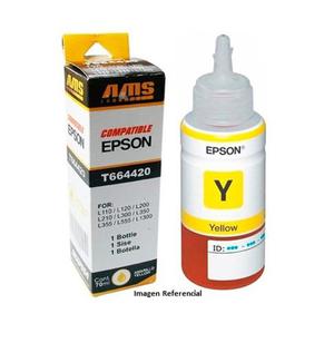 Tinta Epson Genérica Amarillo T L200 L210 L350 L355