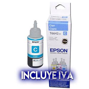 Tinta Epson L200 L210 T Cyan Azul Original 100% T